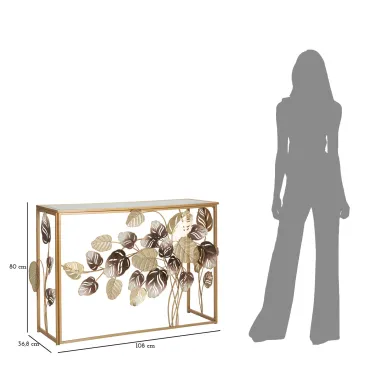 Konsola LEAVY 108x36,8x80 cm